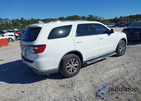 2016 Dodge Durango Limited из США, поврежденный, VIN 1C4RDHDG0GC308411